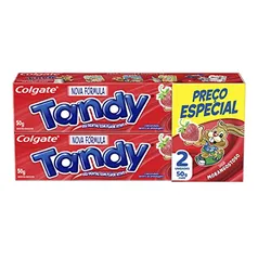 Creme Dental Infantil Colgate Tandy Morango 2 unidades de 50g