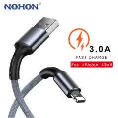 [Novos usuários] Cabo para iPhone Nohon - 1m | R$0,06