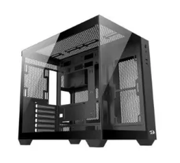 Gabinete Gamer Redragon Wideload Lite, Mid Tower, ATX, Lateral em Vidro Temperado, Preto - CA-604B