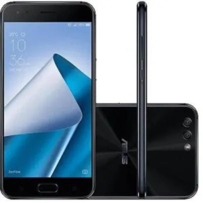 Smartphone Asus Zenfone 4 6GB Memória Ram Dual Chip Android Tela 5.5" Snapdragon 64GB 4G Câmera dual - R$1259