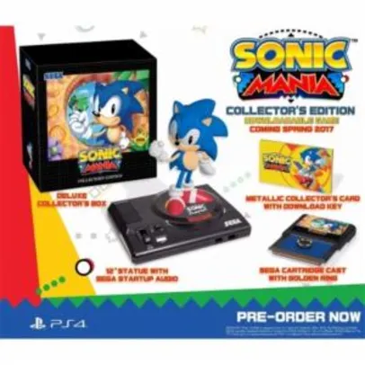 Sonic Mania Collector`S Edition - Ps4 R$368
