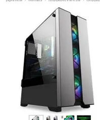 [CARTAO+CUPOM+AME]Pc Gamer Fullhd Intel Core I5 8400 Geforce Rtx 2060 6gb E Ssd E Hd 2tb 8gb Ddr4 500w 80 Plus Foxpc