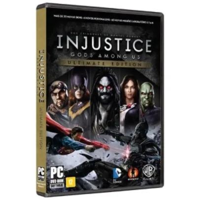 [Shoptime] Game Injustice - Gods Amongus us Ultimate Edition - PC  por R$ 26