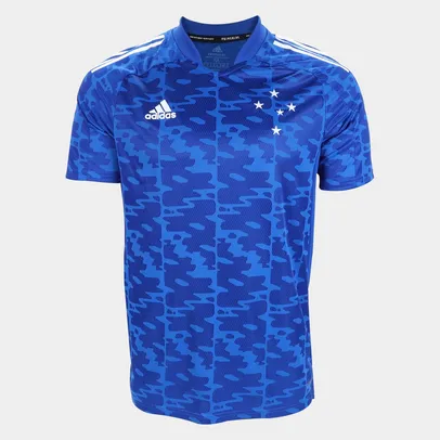 Camisa Cruzeiro Pré-Jogo 21/22 Adidas Masculina