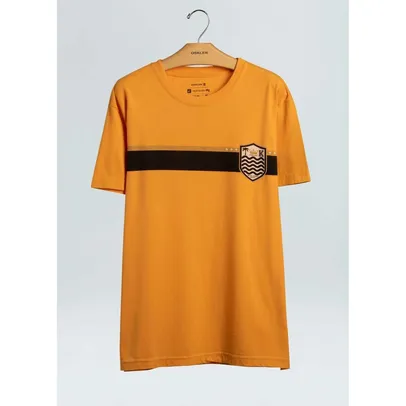 Camiseta Osklen Vintage Brasao Futebol Quente Masculina