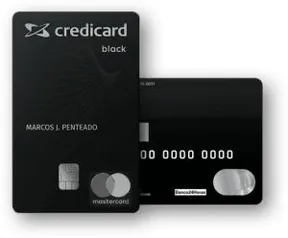 Credicard Mastercard BLACK - Primeira anuidade gratuita