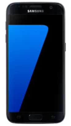 [SARAIVA] Smartphone Samsung Galaxy S7 Preto Tela 5.1" Android 6.0 Câmera 12Mp 32Gb