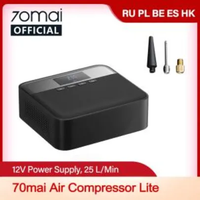 Compressor de Ar Portátil Lite 70mai | R$243