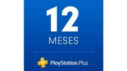 PS PLUS 12 MESES 25% OFF | R$112