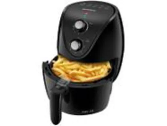 Fritadeira Elétrica sem Óleo/Air Fryer Mondial Family AF-35-BF Preta 3,5L