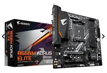 Placa Mae Gigabyte B550M Aorus Elite DDR4 Socket AM4 Chipset AMD B550