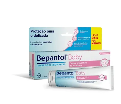 [PRIME DAY] Bepantol Baby Creme Preventivo de Assaduras Para Bebês, Bepantol, 120G | R$24