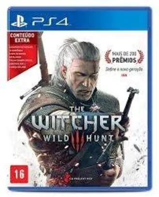 [Submarino] Game - The Witcher 3: Wild Hunt - PS4 - R$107,91