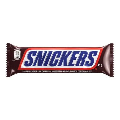 Snickers Original 45g (6 por R$7,50)