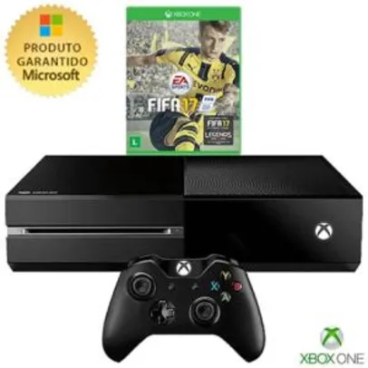 Console Xbox One 1TB + Jogo Fifa 17 - R$.1.199