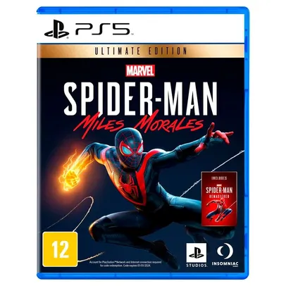 Game Marvel´s Spider-Man: Miles Morales Edição Ultimate PS5 R$180