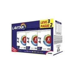 Kit Lavitan Az 3 Frascos 60 Comprimidos