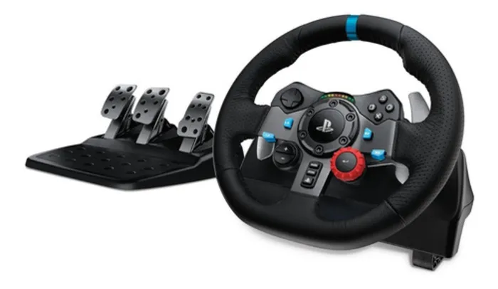 Volante Gamer G29 Driving Force Ps5, Ps4, Ps3 E Pc Logitech 