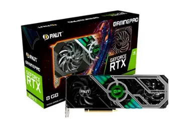 Placa de Vídeo Palit NVIDIA GeForce RTX 3070 Ti GamingPro, 8GB, GDDR6X, 256bit | R$7699