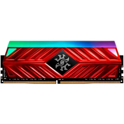 Memória XPG Spectrix D41, RGB, 8GB, 2666MHz, DDR4, CL16, Vermelho