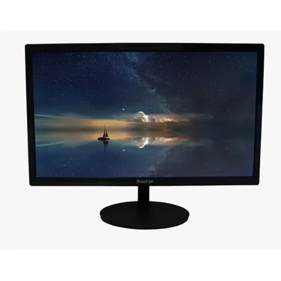 Monitor Led 21.5 Brazil Pc 22w-xie Fhd 75hz Preto Widescreen