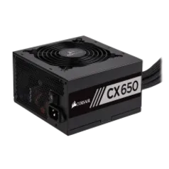 Fonte Corsair CX650 650W, 80 Plus Bronze, PFC Ativo, CP-9020122-BR