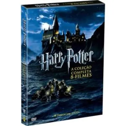 [Submarino] DVD Coleção Harry Potter - Completa 8 discos - R$79