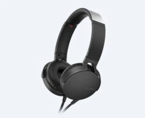 Saindo por R$ 120: Headphone Sony MDRXB550AP - Preto - R$ 119,89 (No Boleto) | Pelando