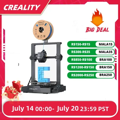 [Do Brasil] Creality Ender 3 V3 SE Impressora 3D