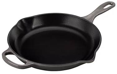 Skillet Redonda com Alça Signature 26cm, Flint, Ferro Fundido, Le Creuset