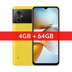 Smartphone versão global poco m4 5g nfc 4GB/64gb