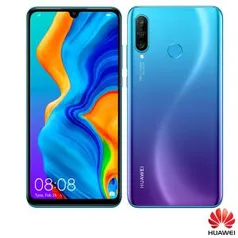 Huawei P30 Lite Peacock Blue, com Tela de 6,15”, 4G, 128 GB e Câmera Tripla 24MP+8MP+2MP