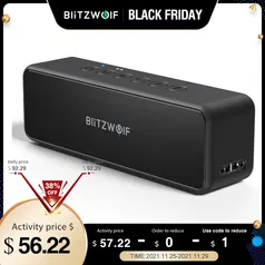 BlitzWolf BW WA4 30W Wireless Alto-falante alto-falante portátil bluetooth