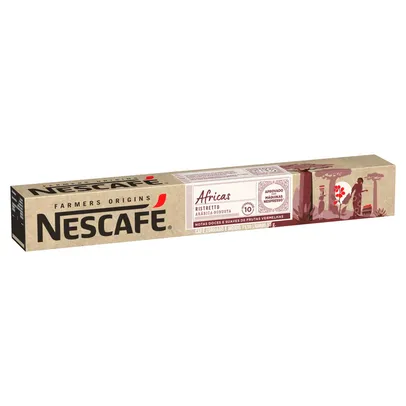 [Levando 3] Café NESCAFE Farmer Origins AFRICAS 10 Cápsulas 55g