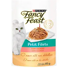 NESTLÉ PURINA FANCY FEAST Ração Úmida para Gatos Petit Filet Salmao 85g