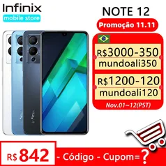 Smartphone Infinix note 12  8Gb/128Gb