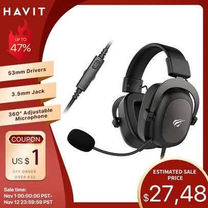 Headset Havit H2002D