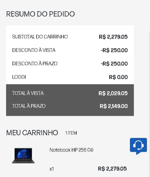 Imagen na descrição da promoção