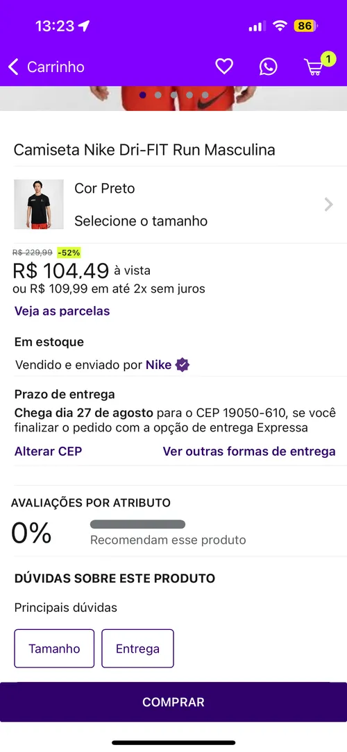 Imagen na descrição da promoção