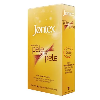 [FRETE PRIME] Preservativo Jontex pele com pele | R$9