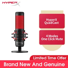 Microfone HyperX QuadCast 