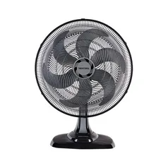 Ventilador de Mesa Ventisol 50cm Turbo 6, 3 Velocidades, 6 Pás, Preto