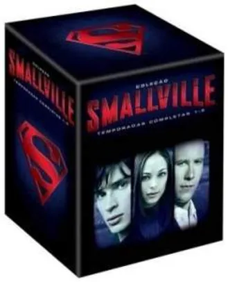 [Saraiva]  DVD Box Smallville - 1ª A 5ª Temporada (30 discos) - por R$100