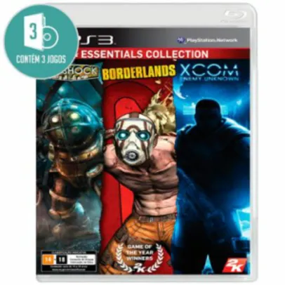 Bioshock, Borderlands, X-COM Enemy Unknown 2K Essentials Collection Playstation 3 (PS3)  - R$20