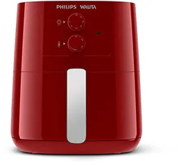 [PRIME] Walita, Air Fryer, RI9201/41, Fritadeira Série 3000, Philips, com 4.1L de capacidade, Vermelha, 1400W, 110v