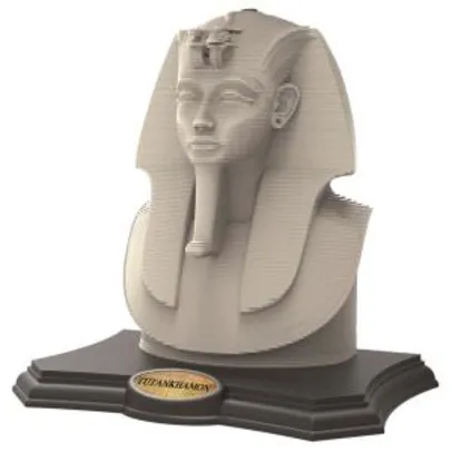 Saindo por R$ 37: Puzzle Escultura 3D Grow Tutankhamon - 160 Peças | R$37 | Pelando