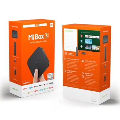Xiaomi Mi TV Box S 4K | R$305