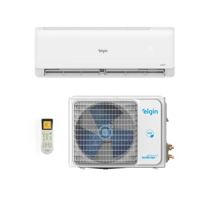 Ar Condicionado Split Inverter Elgin Hi Wall Eco II 12000 BTUs Frio HJFI12C2WB - 220V