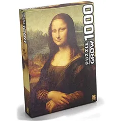 Grow Quebra Cabeça 1000 Peças Monalisa