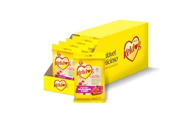 Pack de Bifinho Keldog Mix Cereais e Maça 55g - 20 unidades